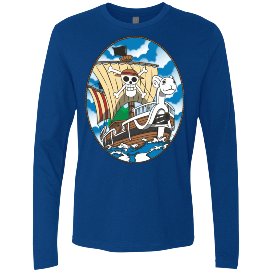 T-Shirts Royal / Small Going Merry Men's Premium Long Sleeve