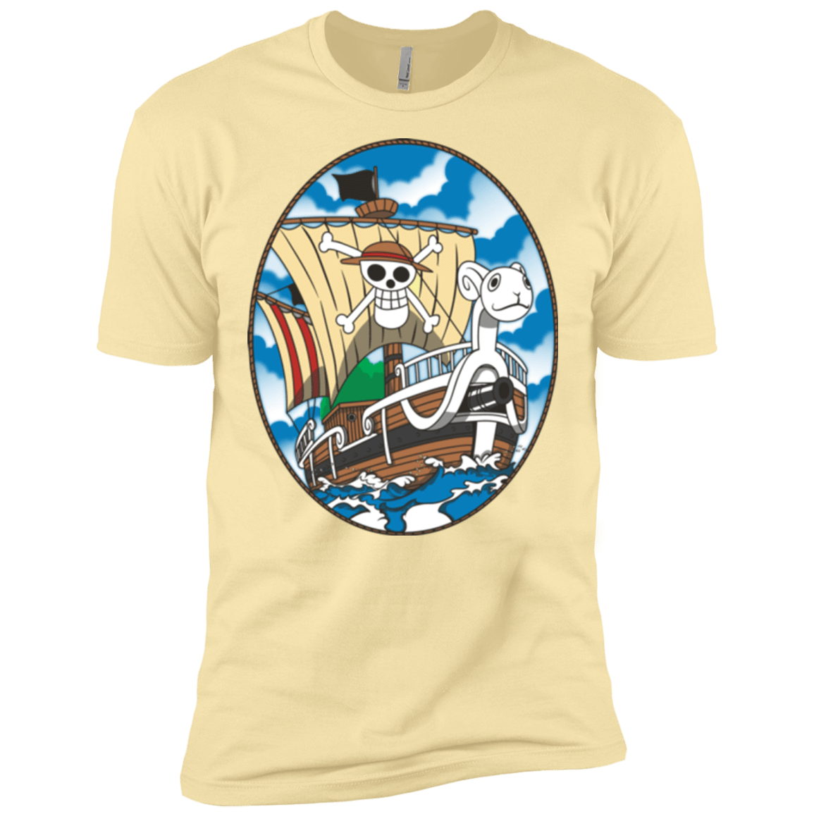T-Shirts Banana Cream / X-Small Going Merry Men's Premium T-Shirt