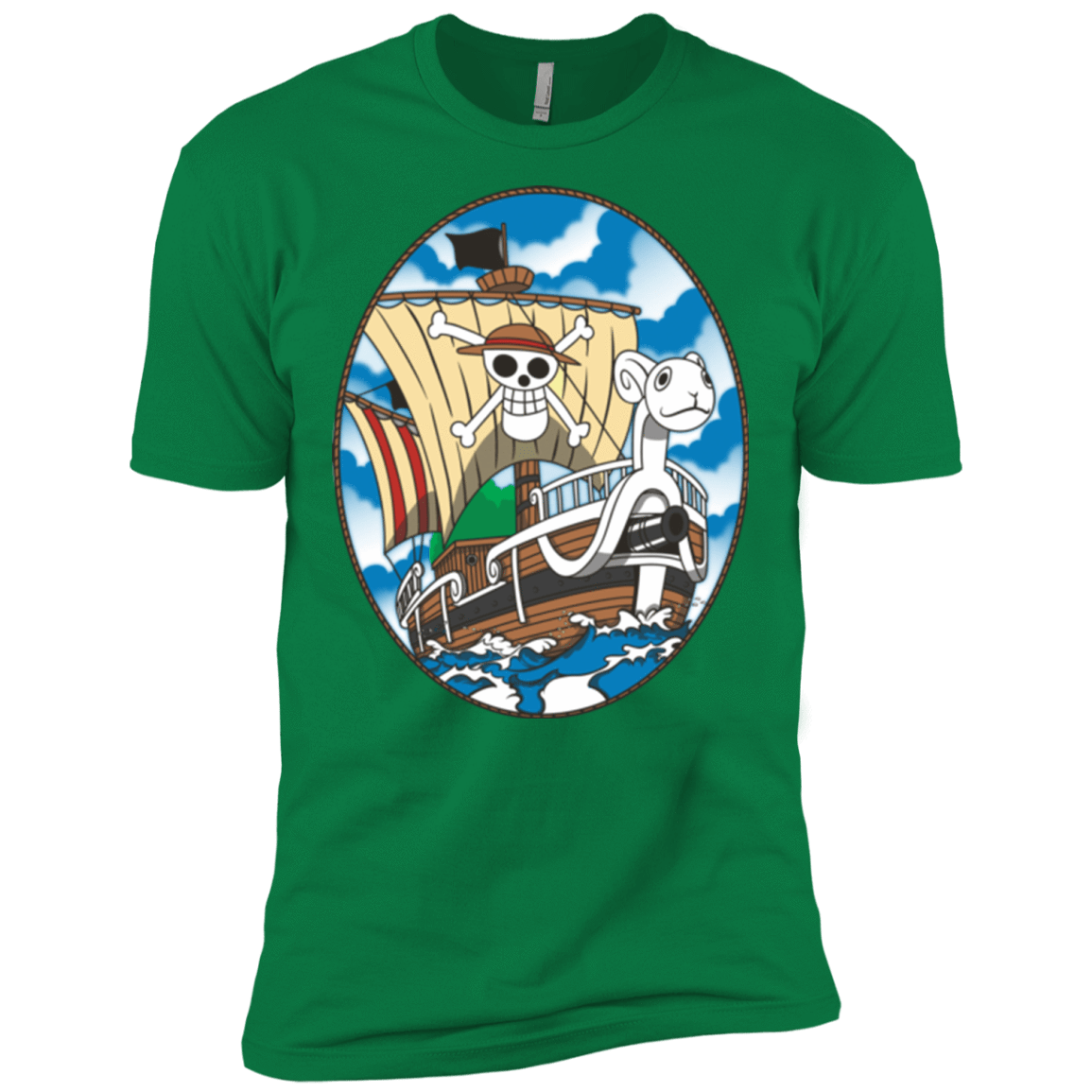 T-Shirts Kelly Green / X-Small Going Merry Men's Premium T-Shirt