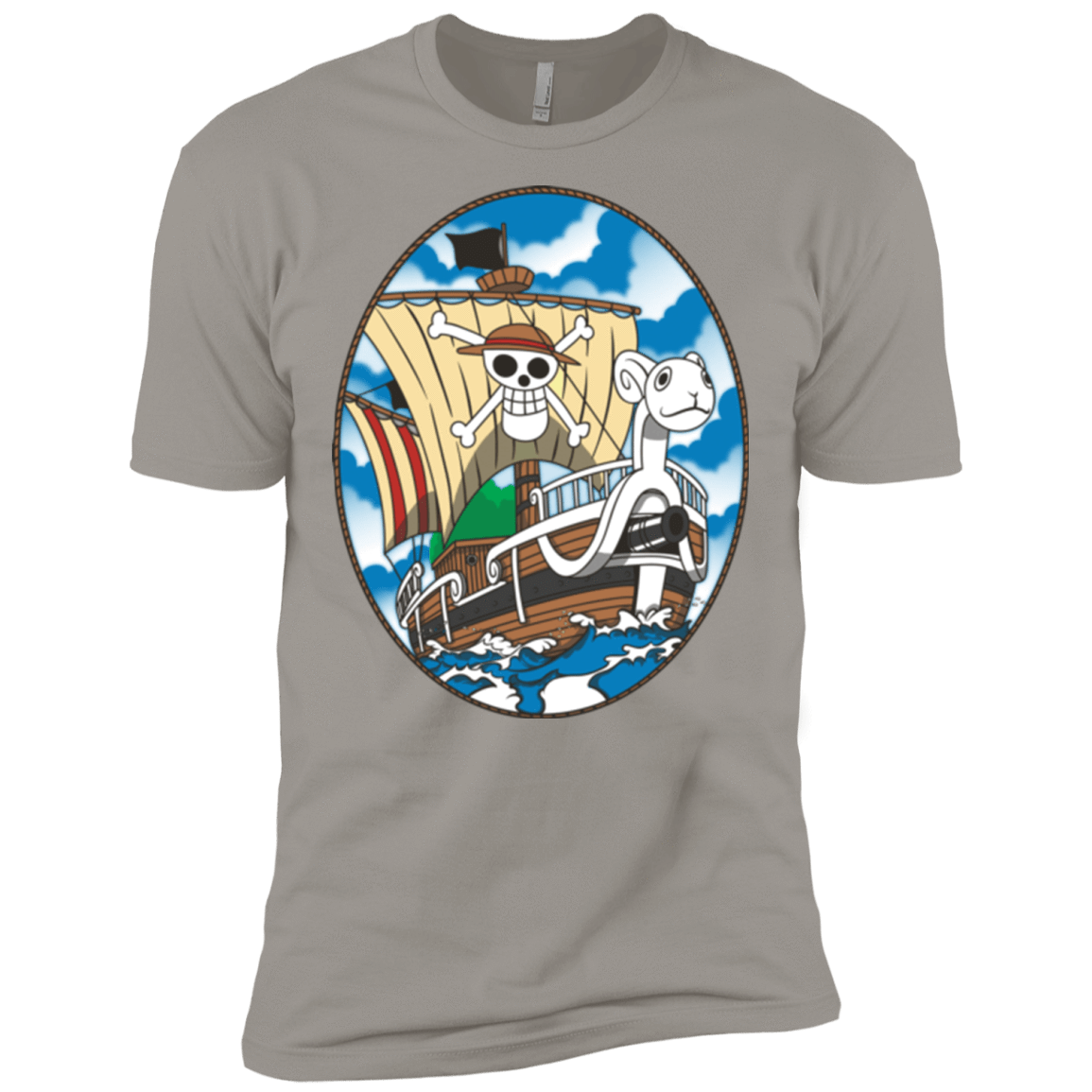 T-Shirts Light Grey / X-Small Going Merry Men's Premium T-Shirt