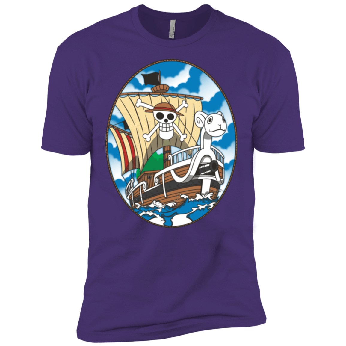 T-Shirts Purple / X-Small Going Merry Men's Premium T-Shirt