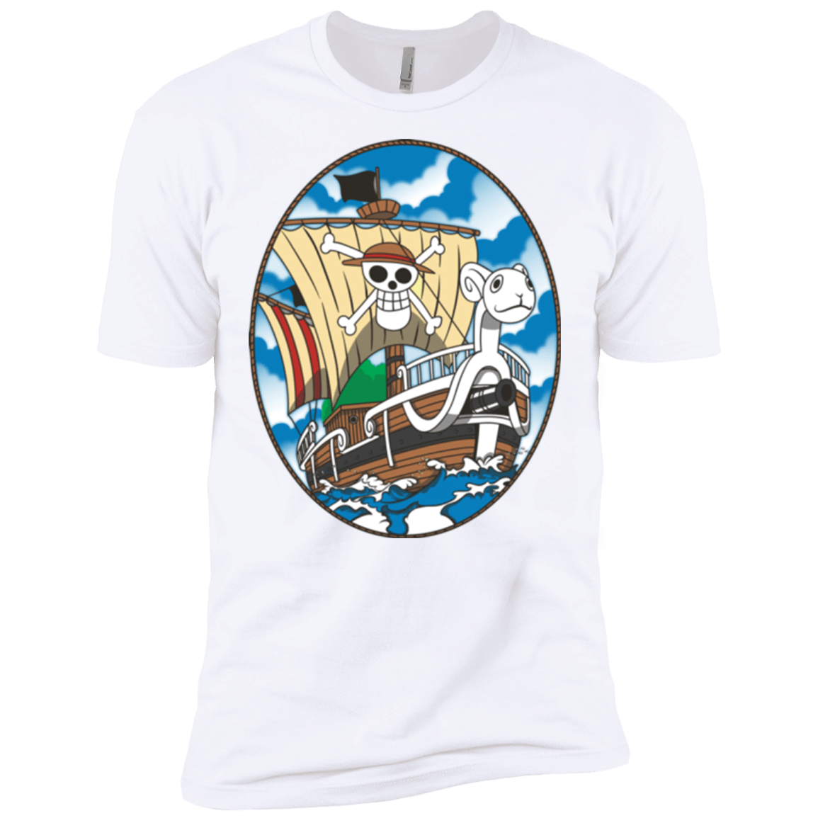 T-Shirts White / X-Small Going Merry Men's Premium T-Shirt