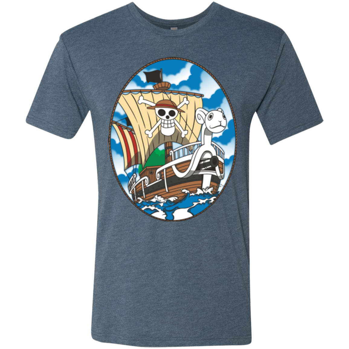 T-Shirts Indigo / Small Going Merry Men's Triblend T-Shirt