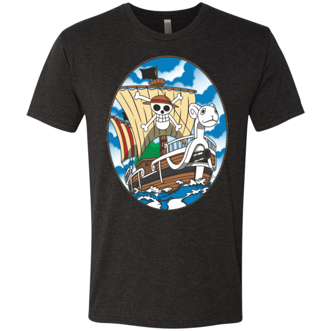 T-Shirts Vintage Black / Small Going Merry Men's Triblend T-Shirt