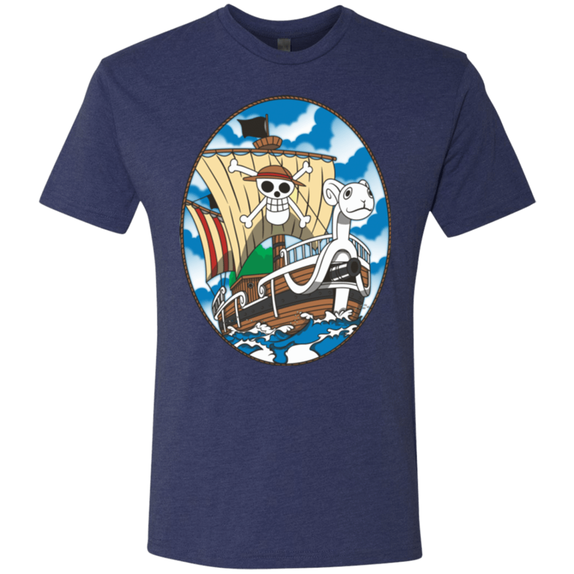 T-Shirts Vintage Navy / Small Going Merry Men's Triblend T-Shirt