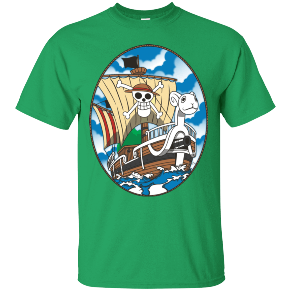 T-Shirts Irish Green / Small Going Merry T-Shirt