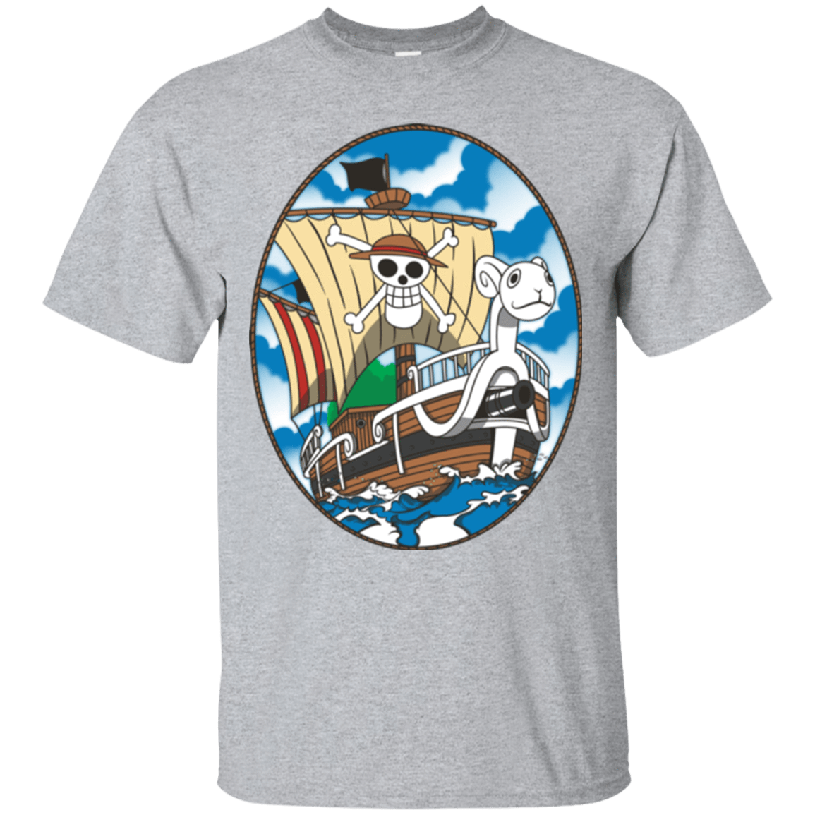 T-Shirts Sport Grey / Small Going Merry T-Shirt