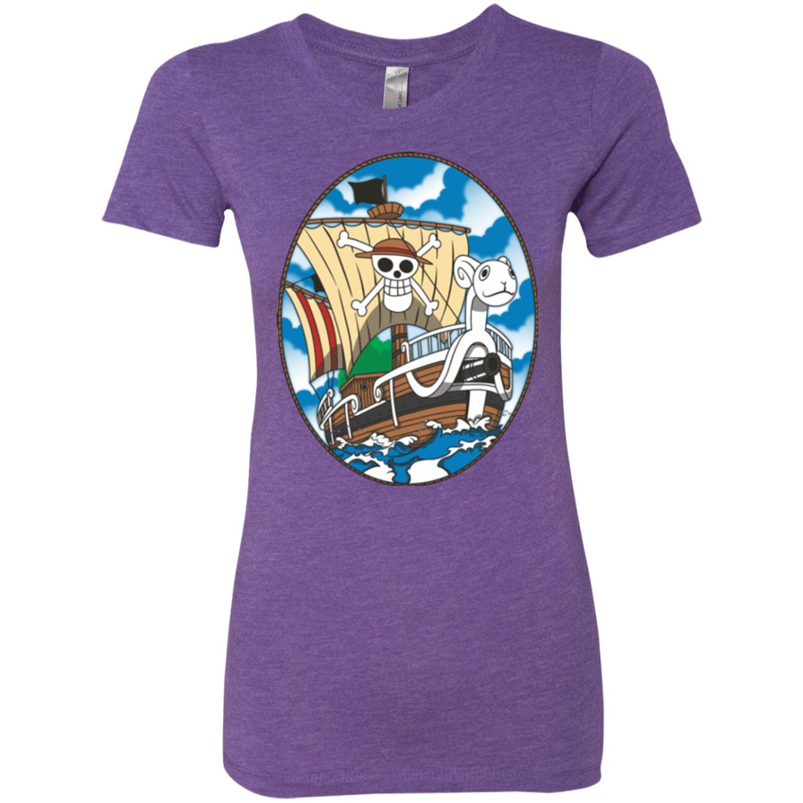 T-Shirts Purple Rush / Small Going Merry Women's Triblend T-Shirt