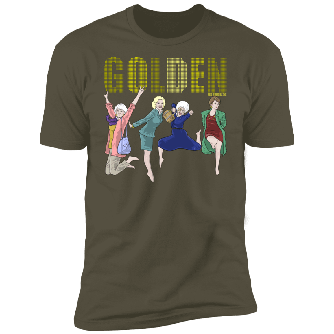 T-Shirts Military Green / S GOLDEN Men's Premium T-Shirt