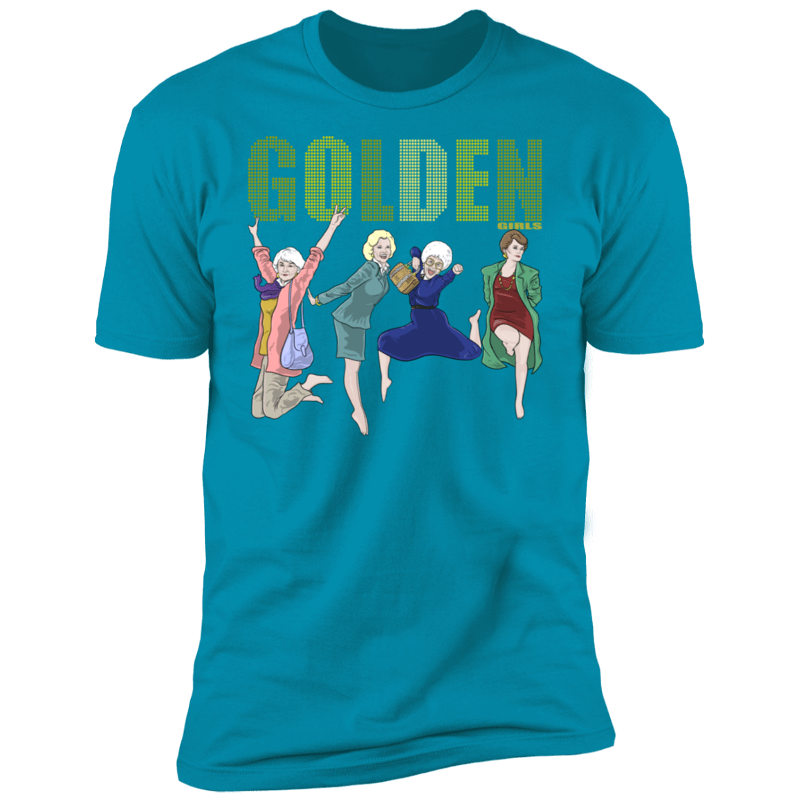 T-Shirts Turquoise / S GOLDEN Men's Premium T-Shirt