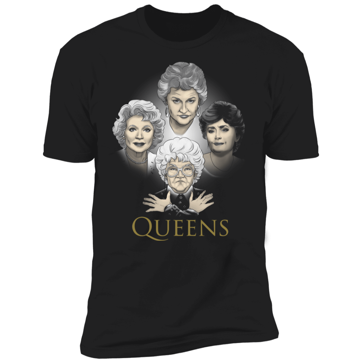 T-Shirts Black / X-Small Golden Queens Men's Premium T-Shirt