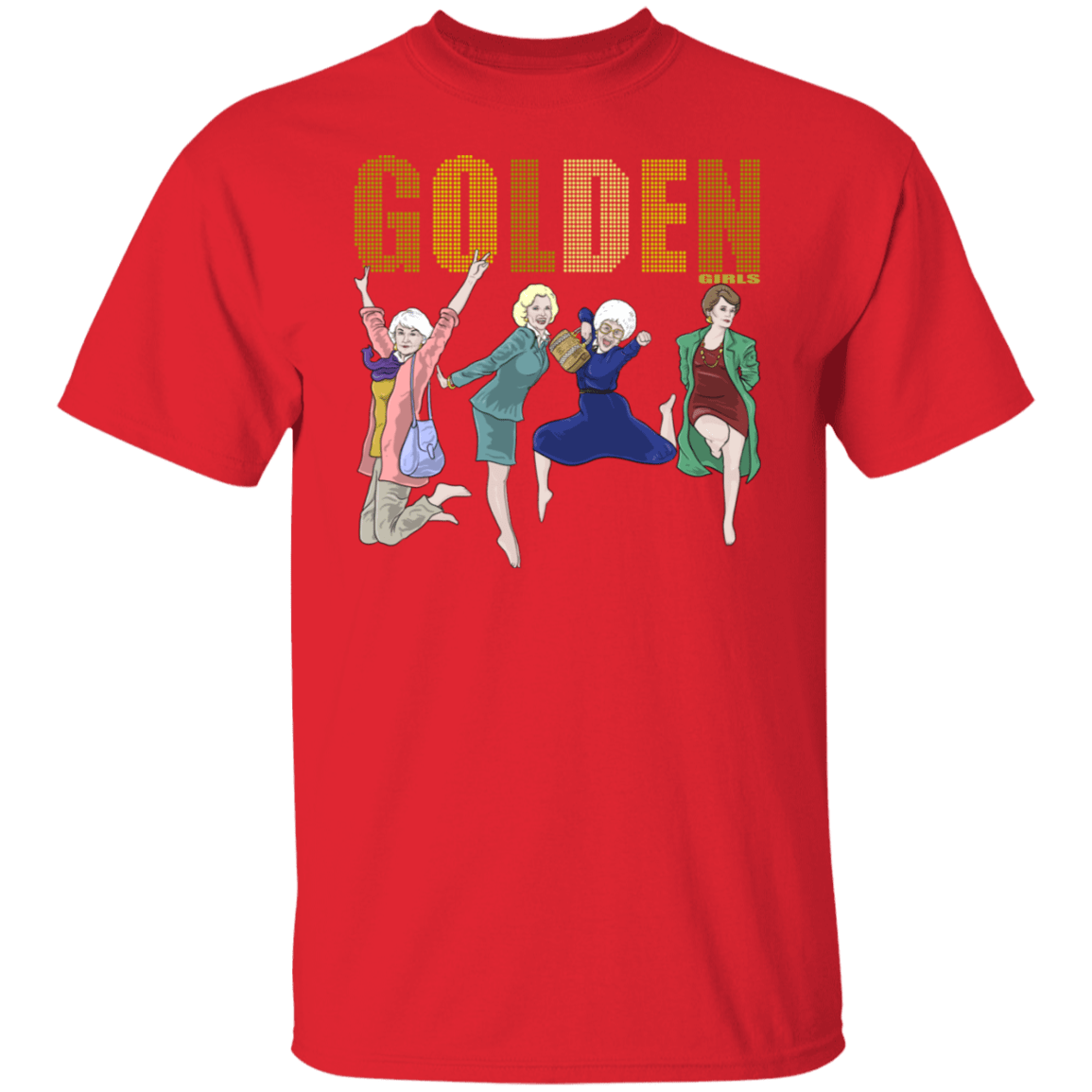 T-Shirts Red / S GOLDEN T-Shirt