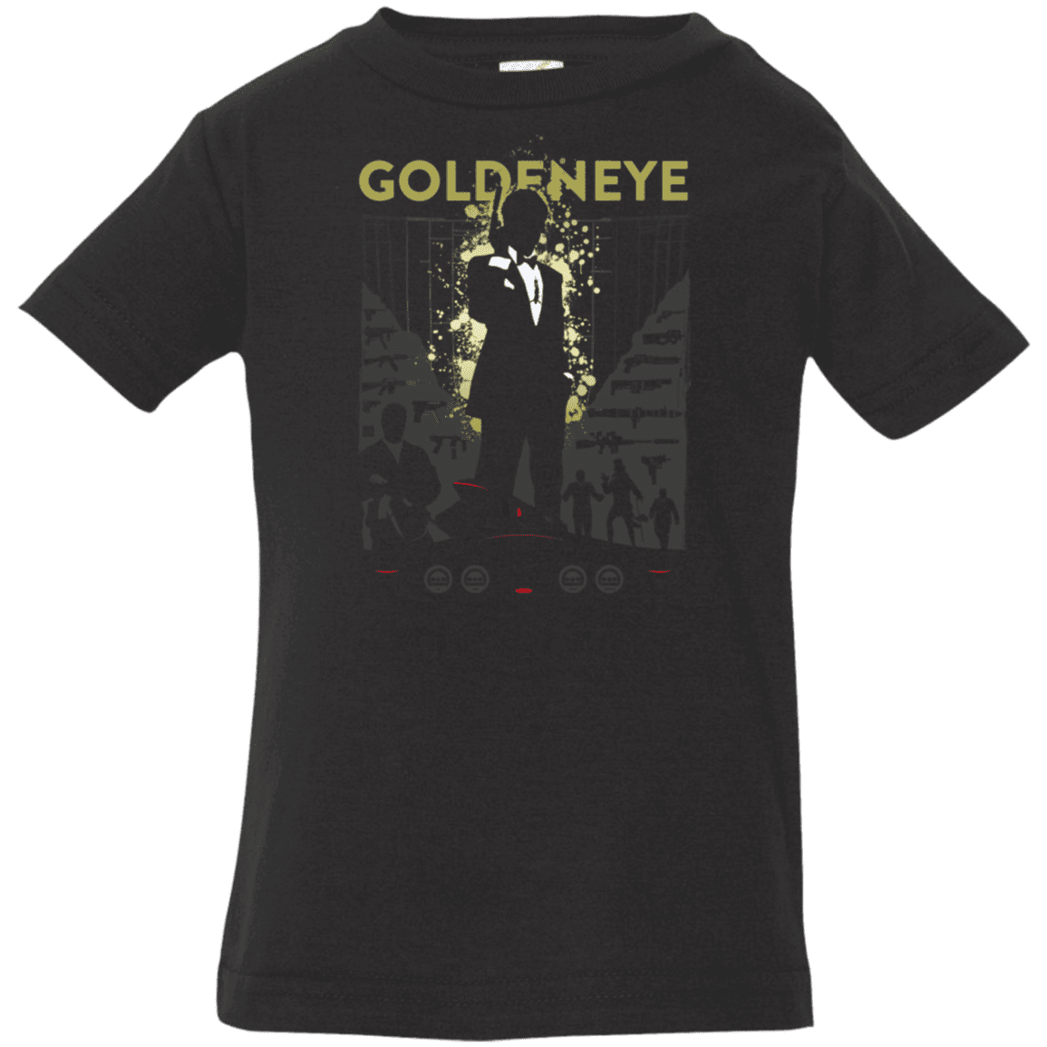 T-Shirts Black / 6 Months Goldeneye Infant Premium T-Shirt