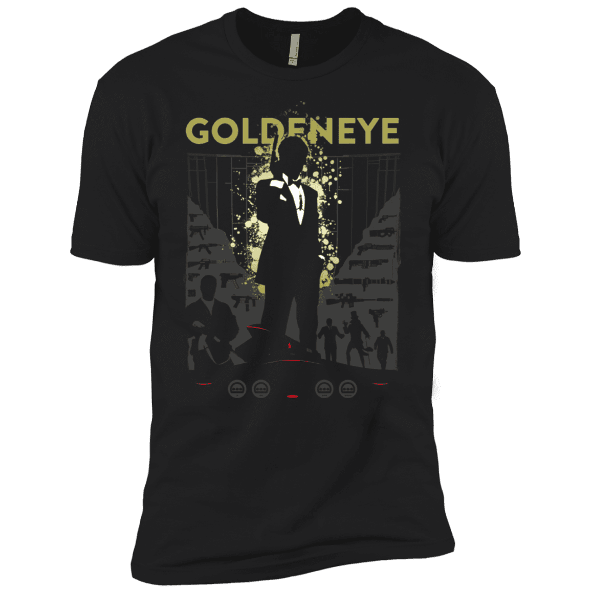 T-Shirts Black / X-Small Goldeneye Men's Premium T-Shirt