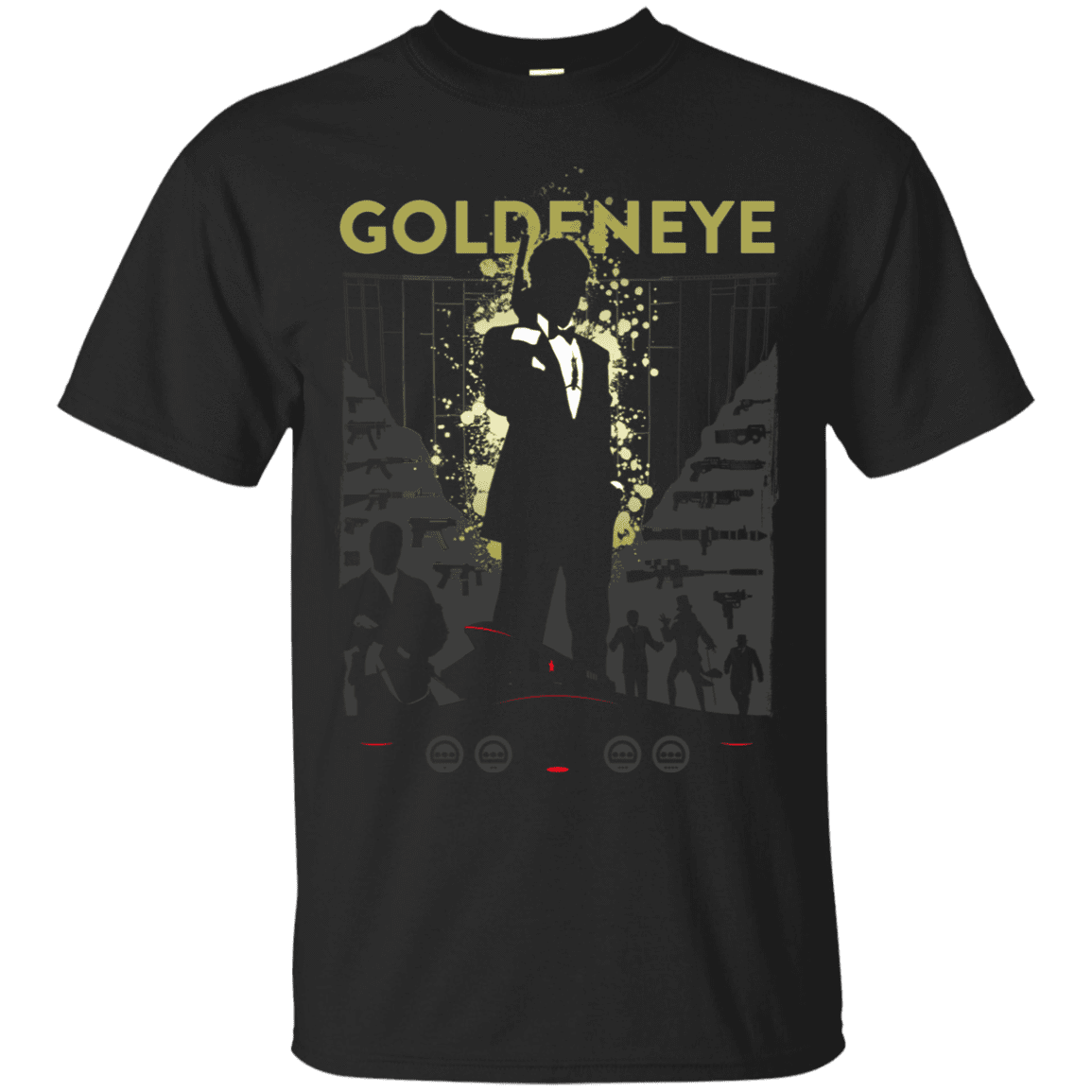 T-Shirts Black / S Goldeneye T-Shirt