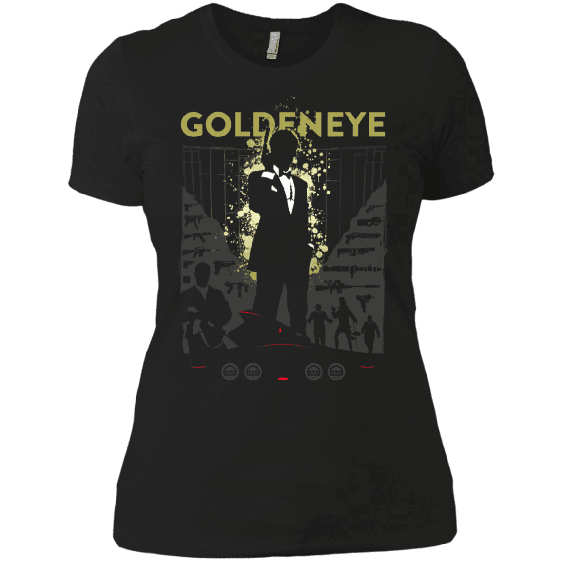 T-Shirts Black / X-Small Goldeneye Women's Premium T-Shirt