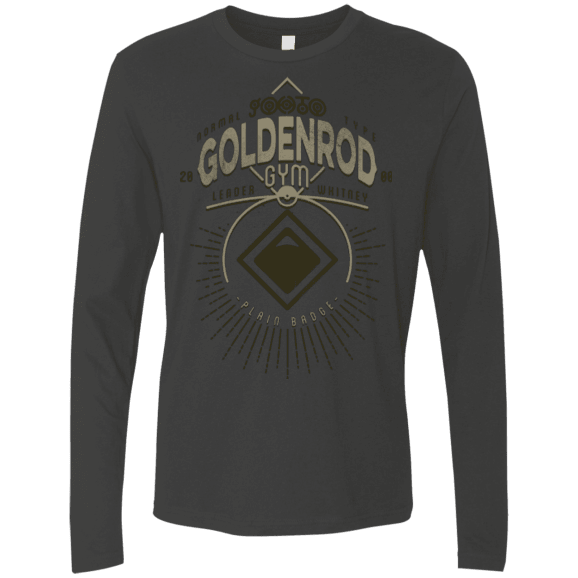 T-Shirts Heavy Metal / Small Goldenrod Gym Men's Premium Long Sleeve
