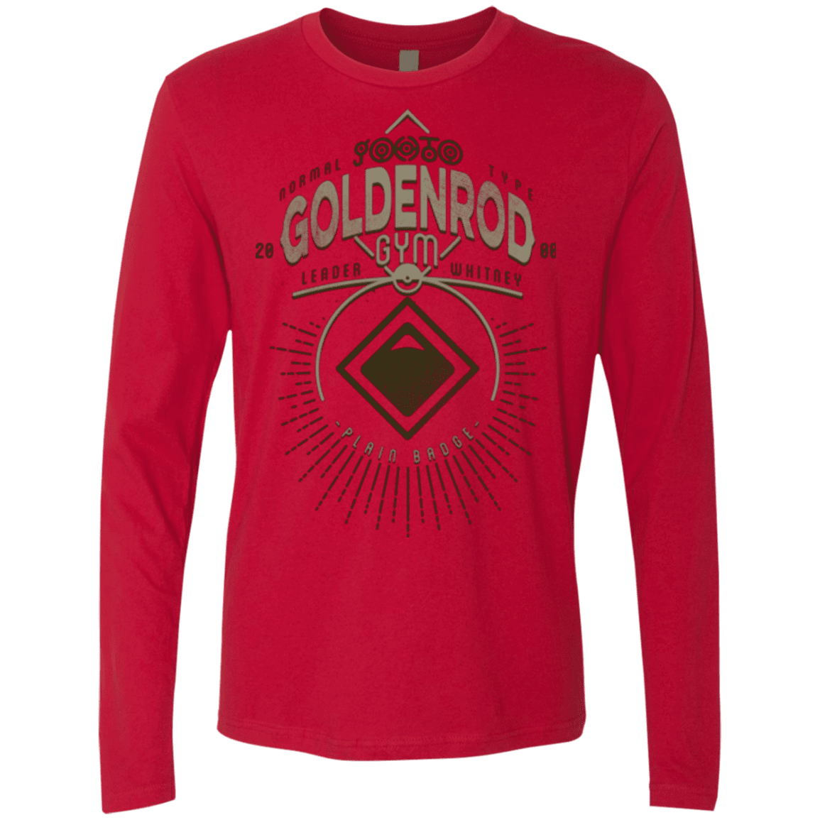 T-Shirts Red / Small Goldenrod Gym Men's Premium Long Sleeve