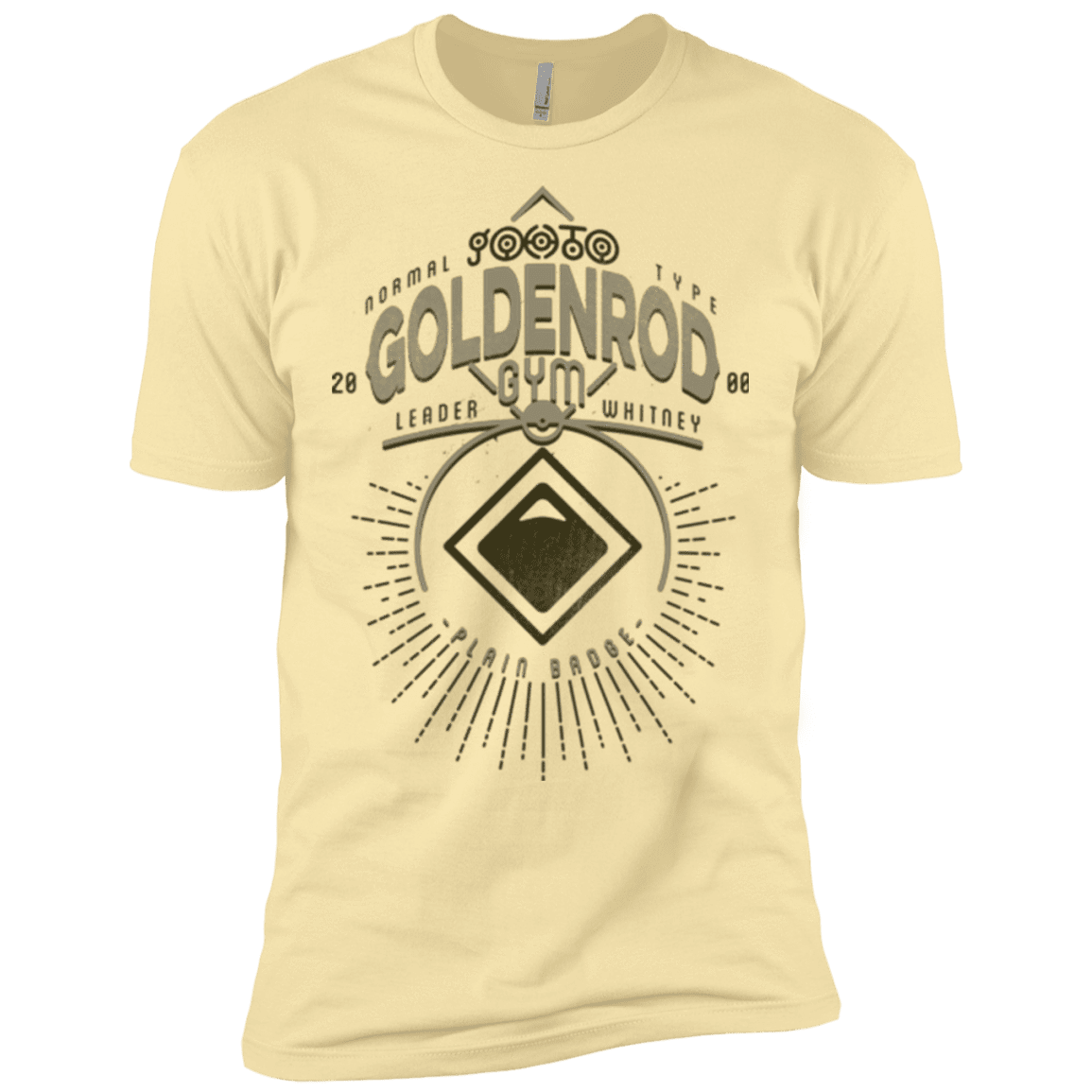 T-Shirts Banana Cream / X-Small Goldenrod Gym Men's Premium T-Shirt