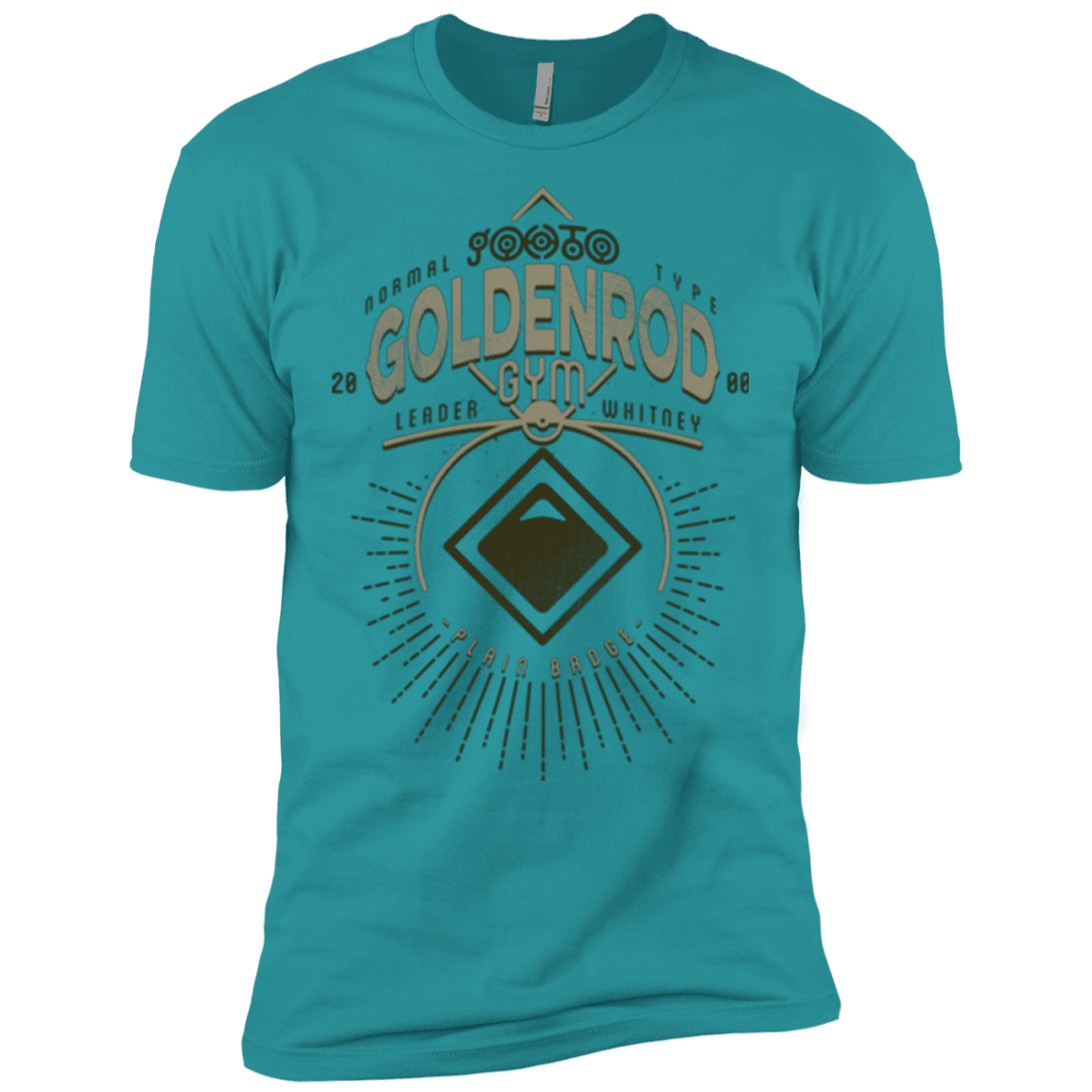 T-Shirts Tahiti Blue / X-Small Goldenrod Gym Men's Premium T-Shirt