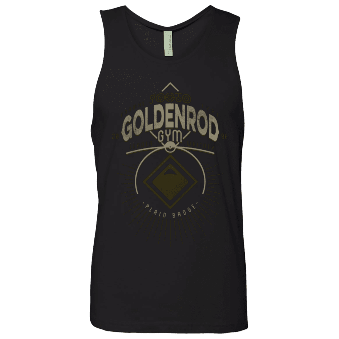 T-Shirts Black / Small Goldenrod Gym Men's Premium Tank Top