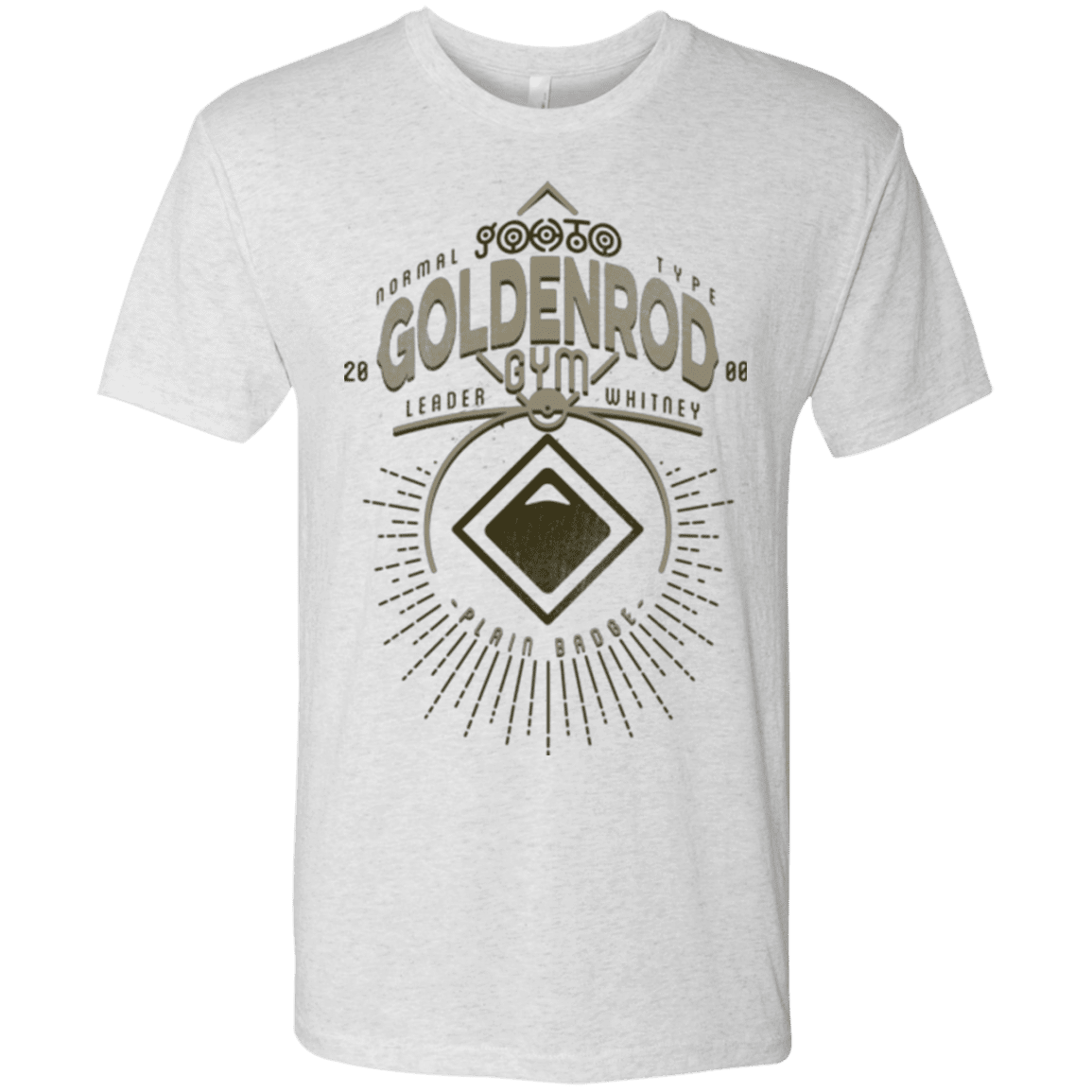 T-Shirts Heather White / Small Goldenrod Gym Men's Triblend T-Shirt