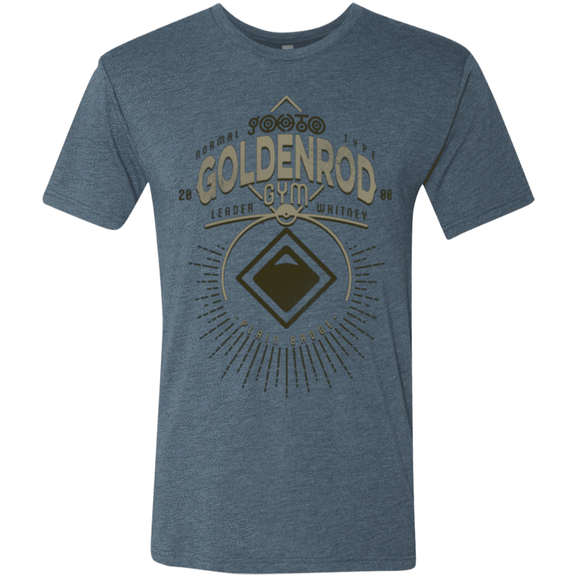 T-Shirts Indigo / Small Goldenrod Gym Men's Triblend T-Shirt