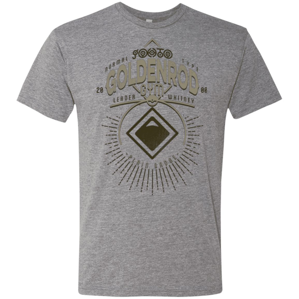 T-Shirts Premium Heather / Small Goldenrod Gym Men's Triblend T-Shirt