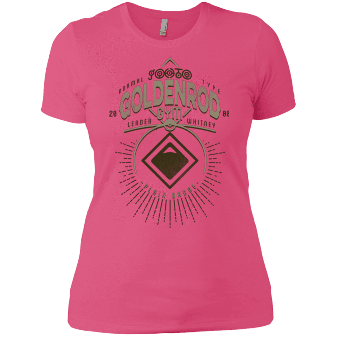 T-Shirts Hot Pink / X-Small Goldenrod Gym Women's Premium T-Shirt