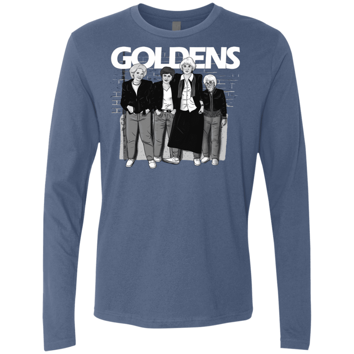 T-Shirts Indigo / S Goldens Men's Premium Long Sleeve