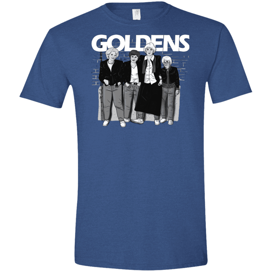 T-Shirts Heather Royal / X-Small Goldens Men's Semi-Fitted Softstyle