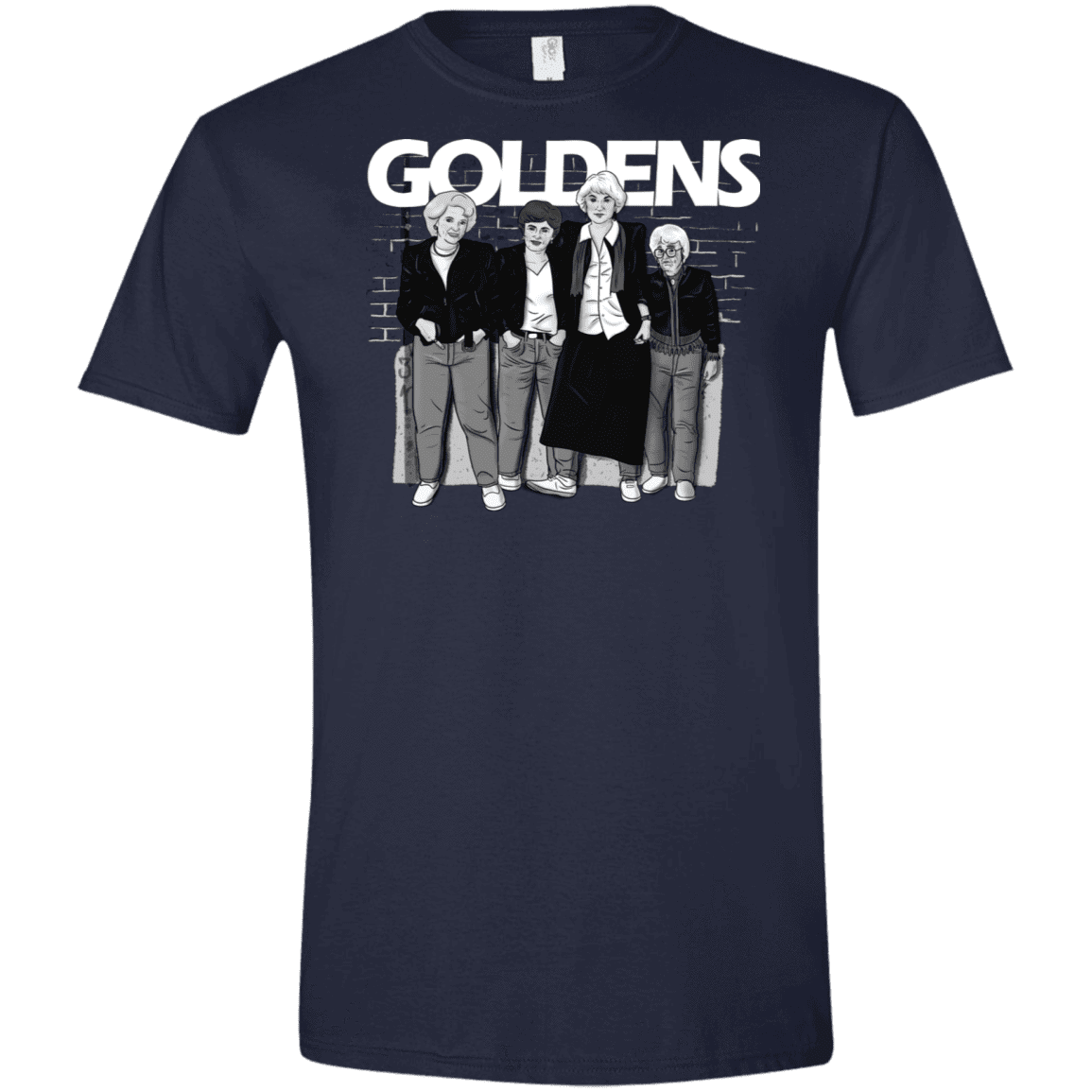 T-Shirts Navy / X-Small Goldens Men's Semi-Fitted Softstyle