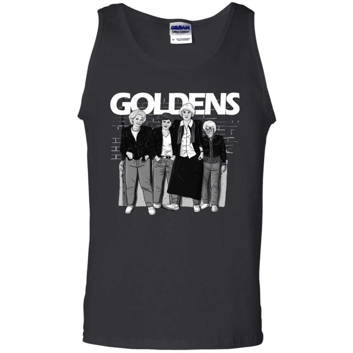 T-Shirts Black / S Goldens Men's Tank Top