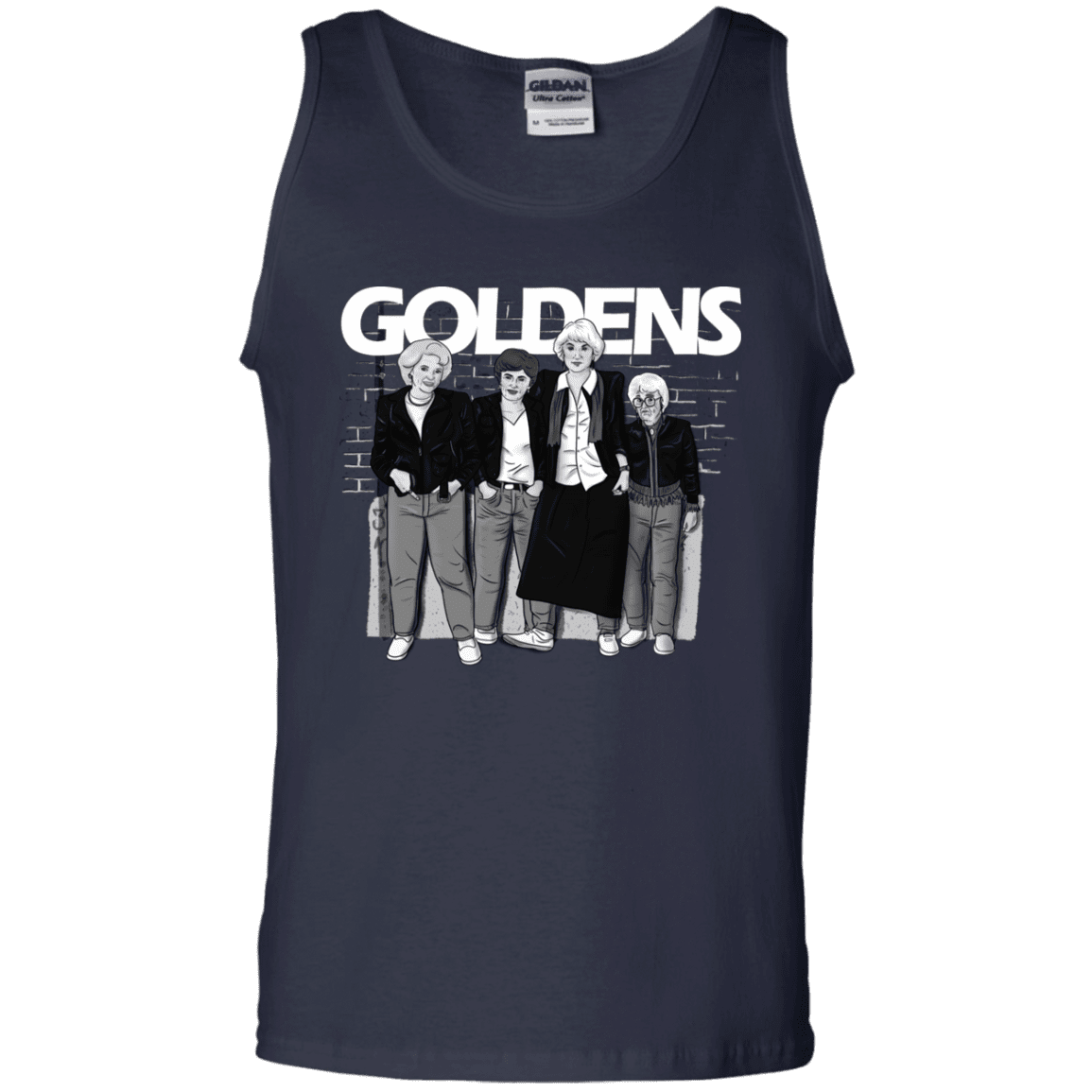 T-Shirts Navy / S Goldens Men's Tank Top