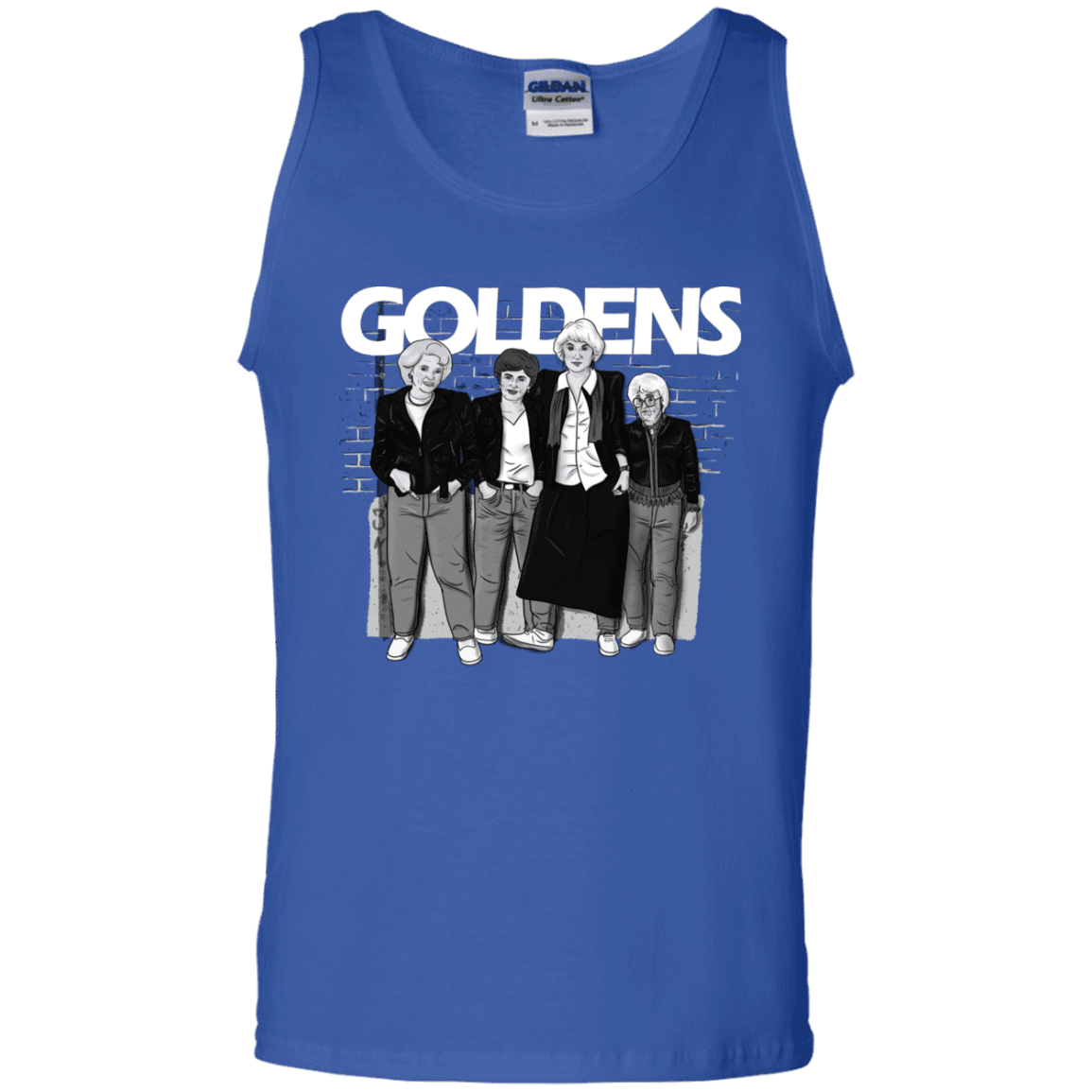 T-Shirts Royal / S Goldens Men's Tank Top