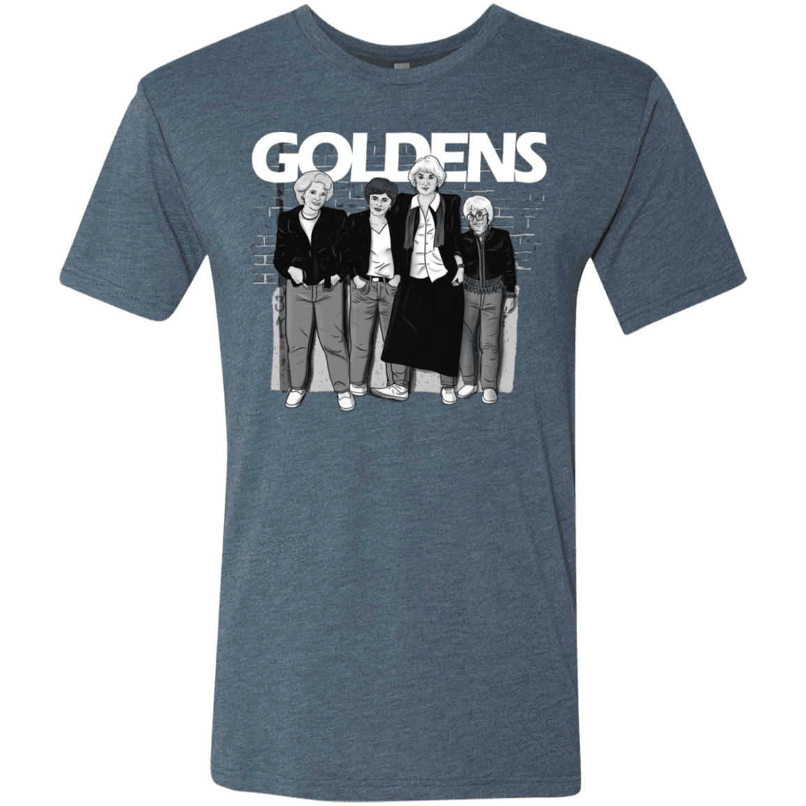 T-Shirts Indigo / S Goldens Men's Triblend T-Shirt