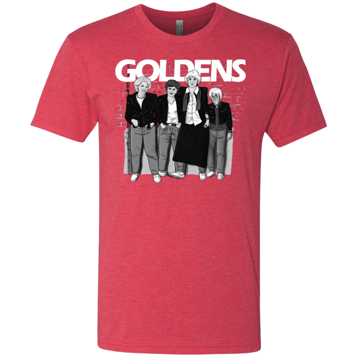 T-Shirts Vintage Red / S Goldens Men's Triblend T-Shirt