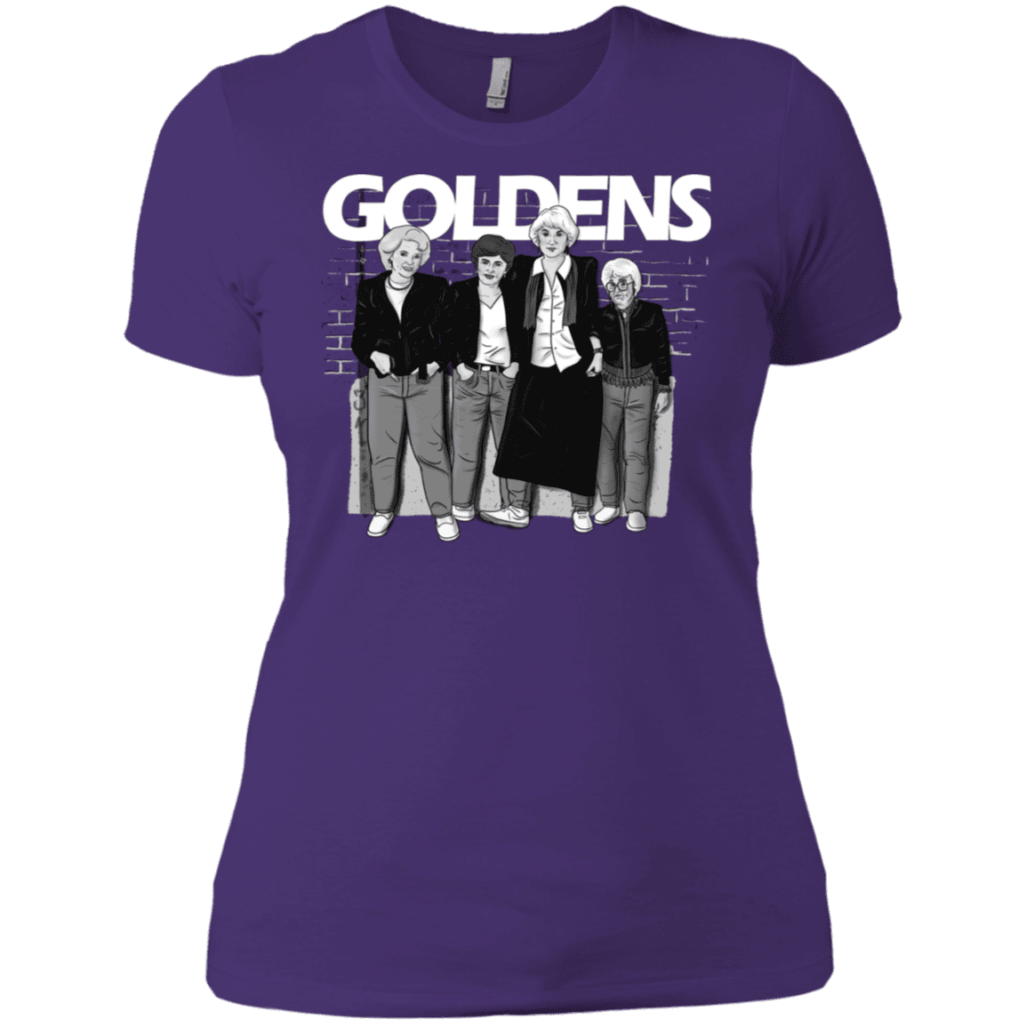 T-Shirts Purple Rush/ / X-Small Goldens Women's Premium T-Shirt