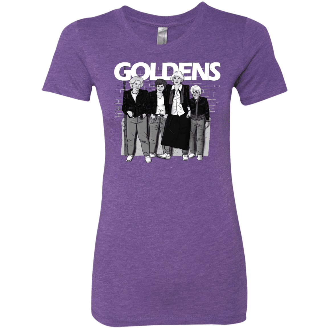 T-Shirts Purple Rush / S Goldens Women's Triblend T-Shirt