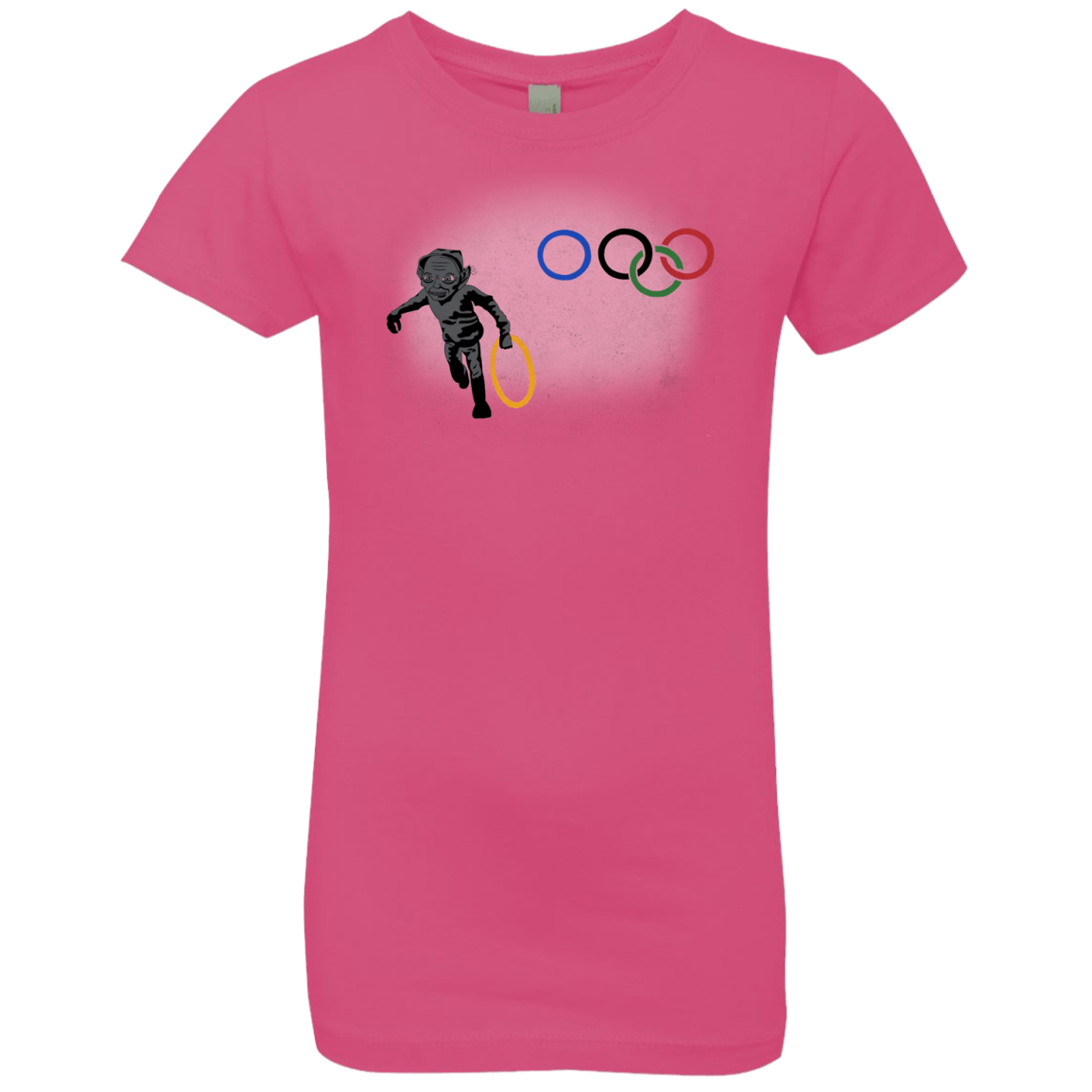 T-Shirts Hot Pink / YXS Gollympics Girls Premium T-Shirt