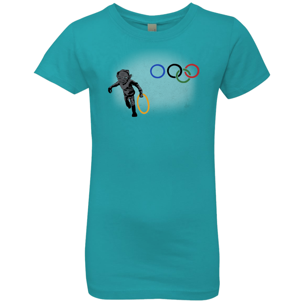 T-Shirts Tahiti Blue / YXS Gollympics Girls Premium T-Shirt