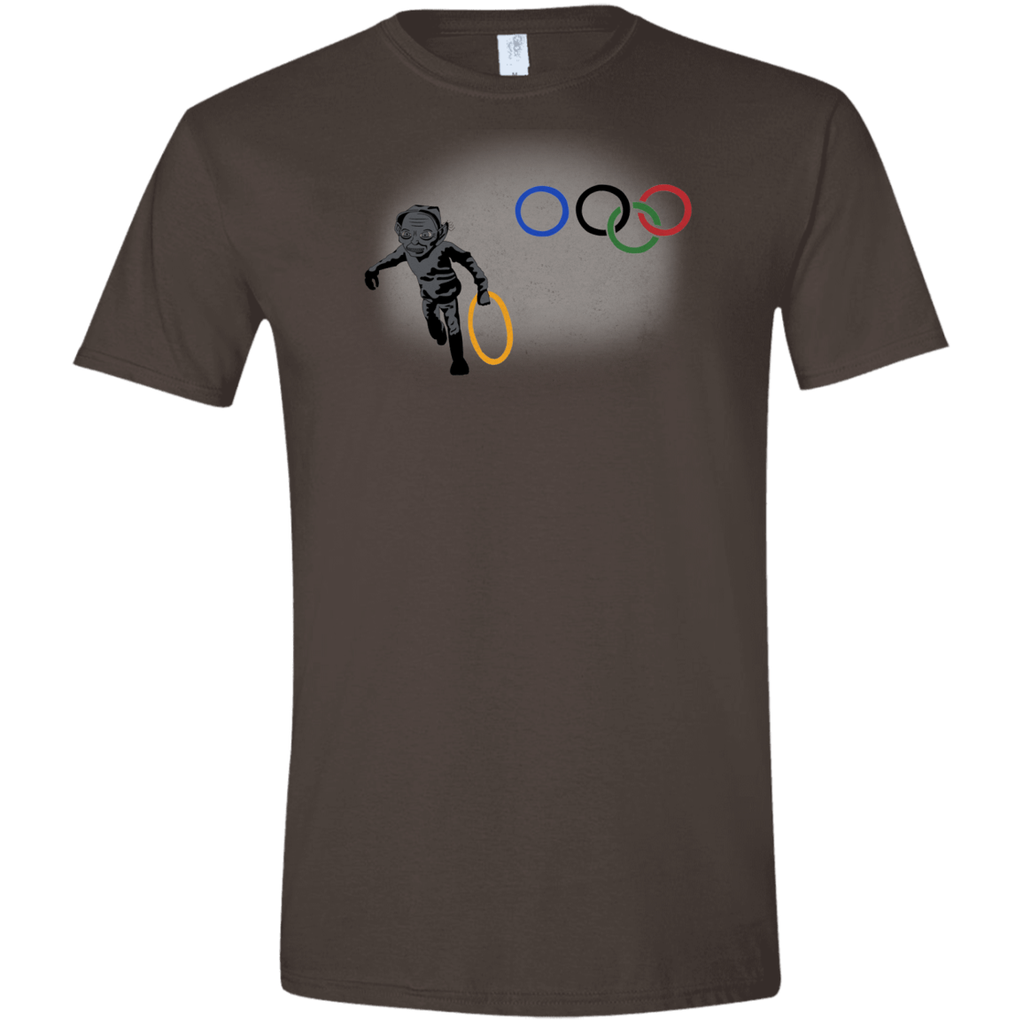 T-Shirts Dark Chocolate / S Gollympics Men's Semi-Fitted Softstyle