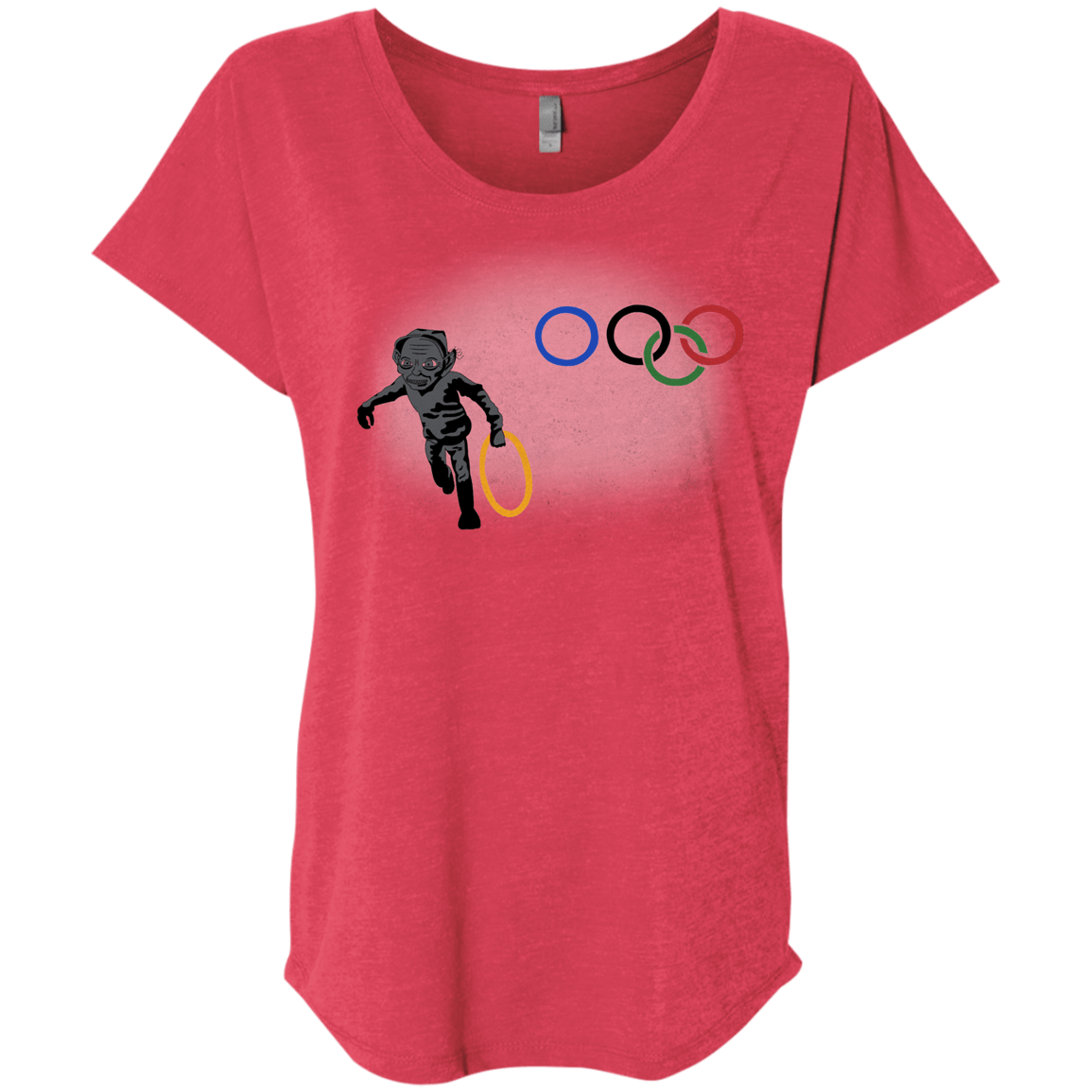 T-Shirts Vintage Red / X-Small Gollympics Triblend Dolman Sleeve