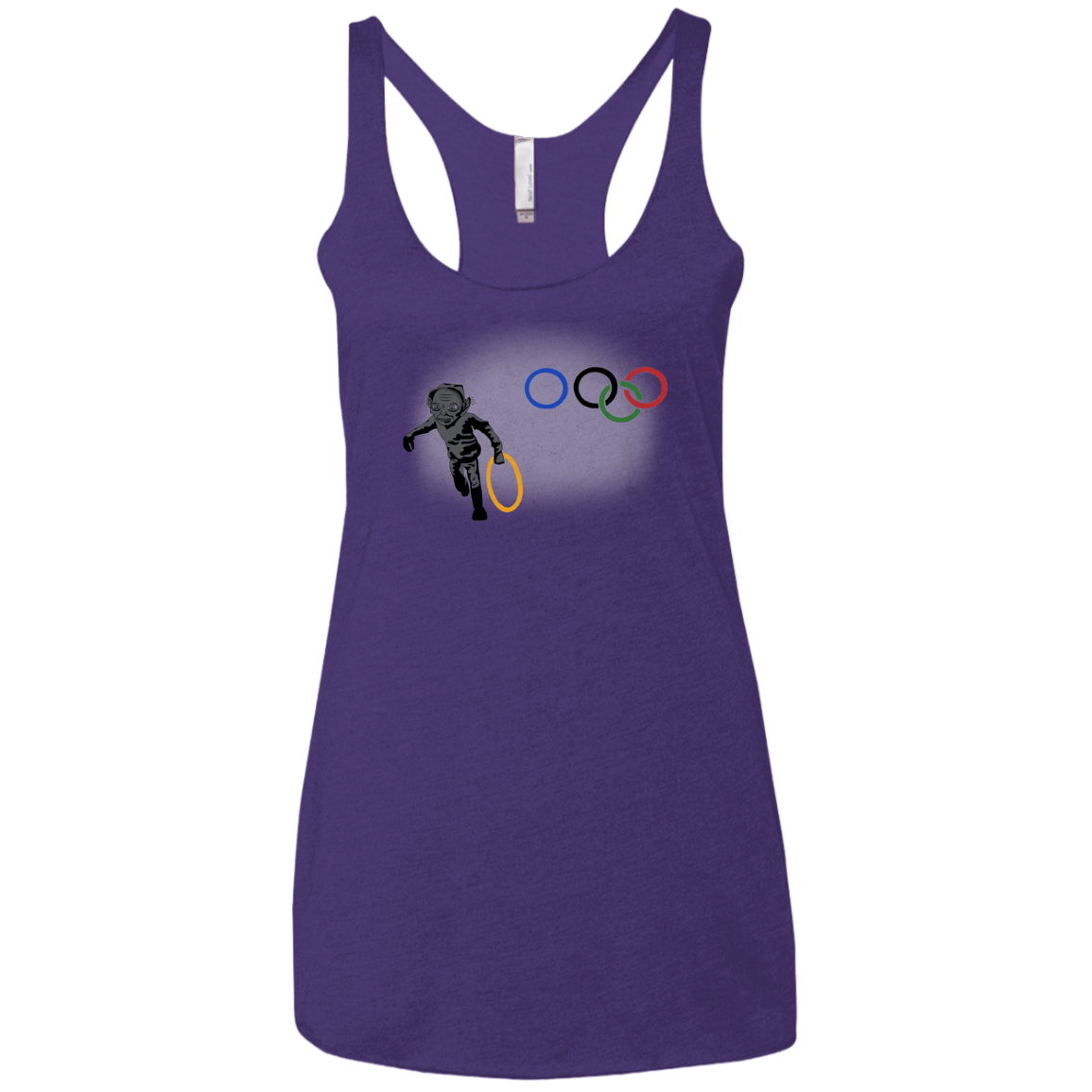 T-Shirts Purple Rush / X-Small Gollympics Women's Triblend Racerback Tank
