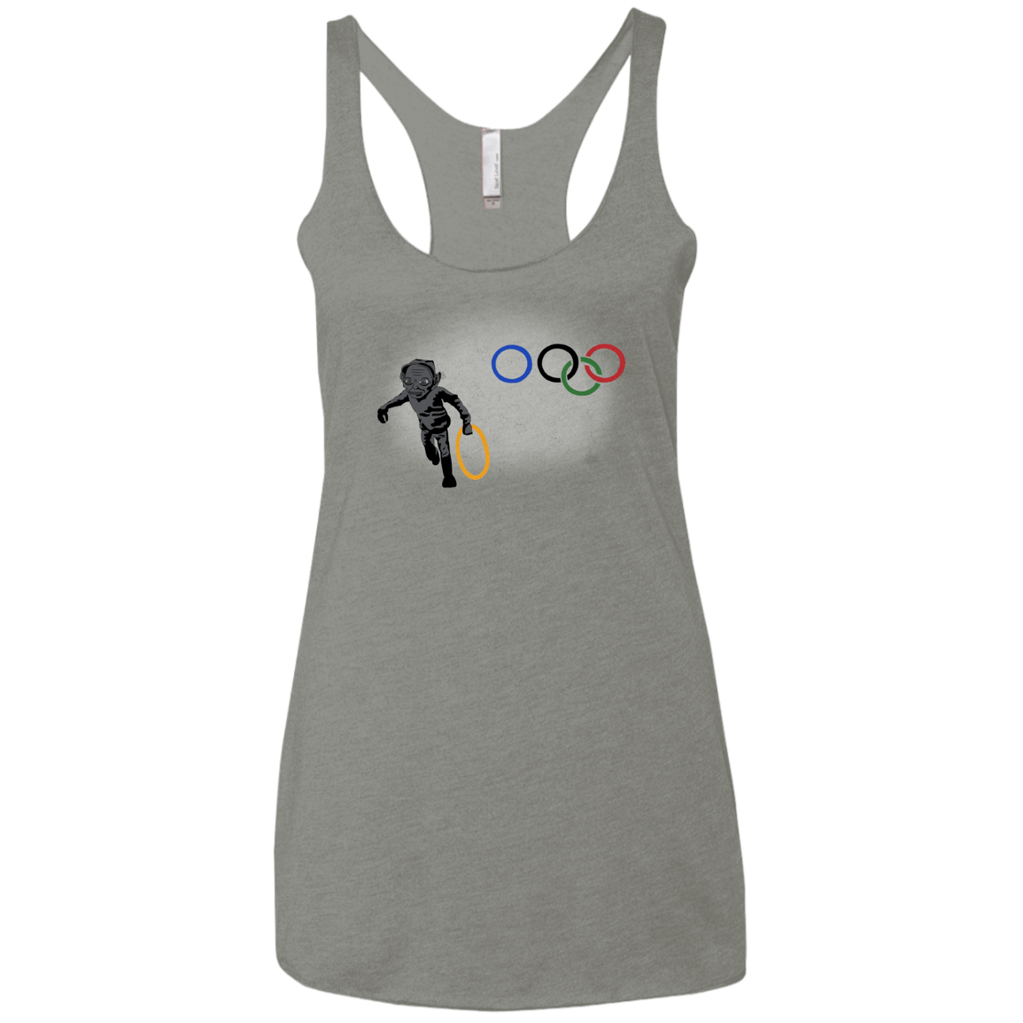 T-Shirts Venetian Grey / X-Small Gollympics Women's Triblend Racerback Tank