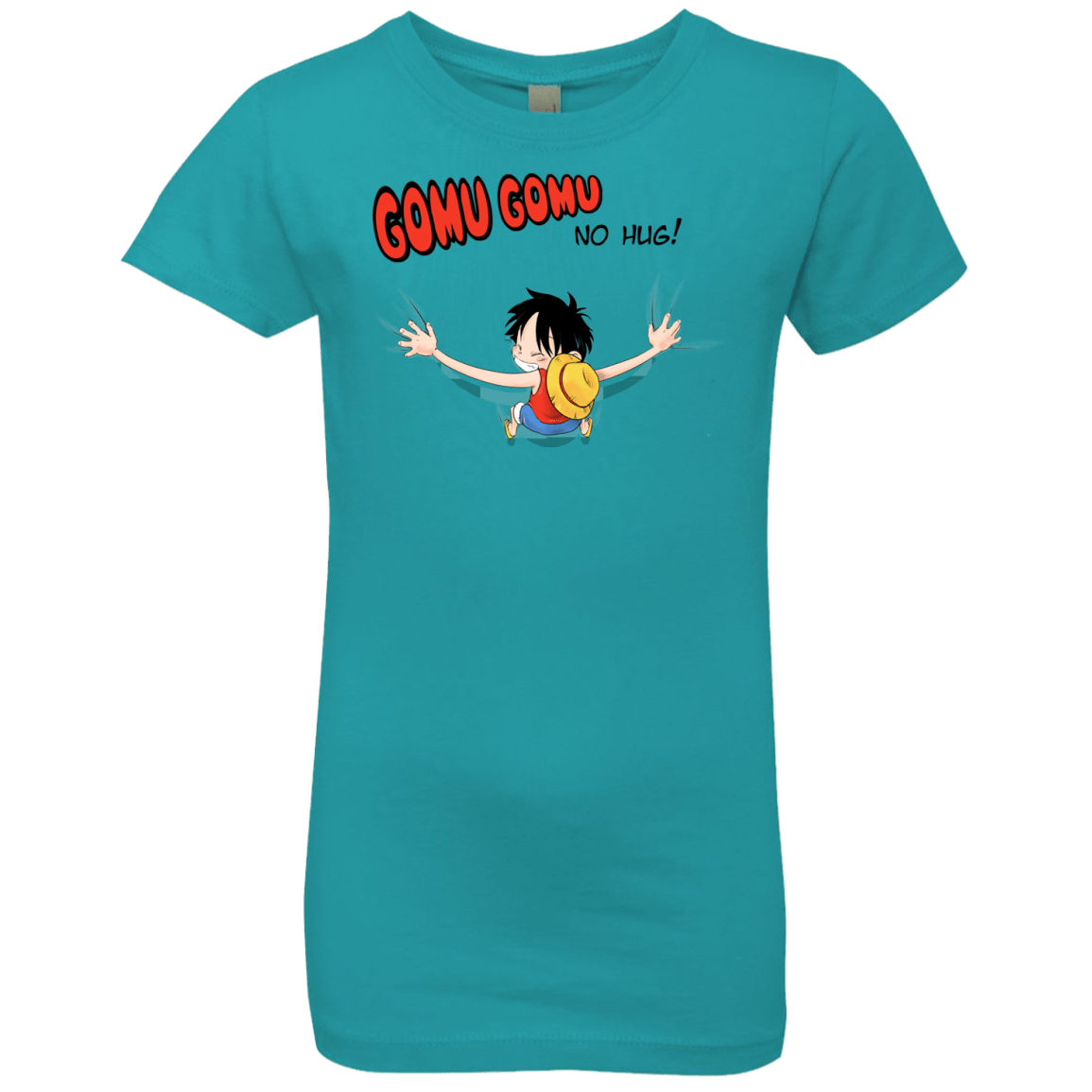 T-Shirts Tahiti Blue / YXS Gomu Gomu no Hug Girls Premium T-Shirt