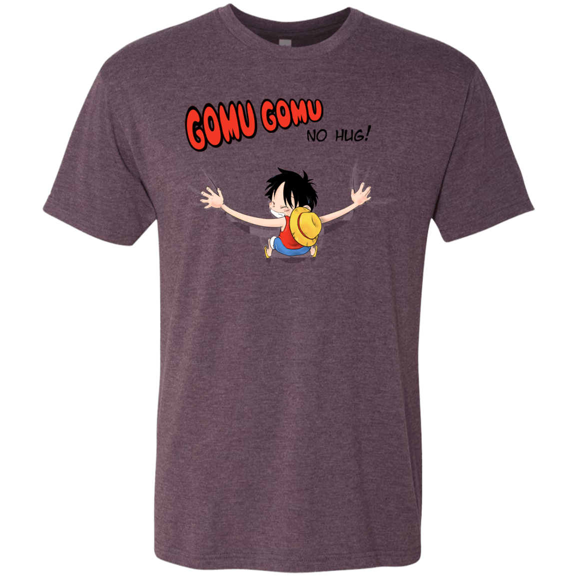 T-Shirts Vintage Purple / Small Gomu Gomu no Hug Men's Triblend T-Shirt