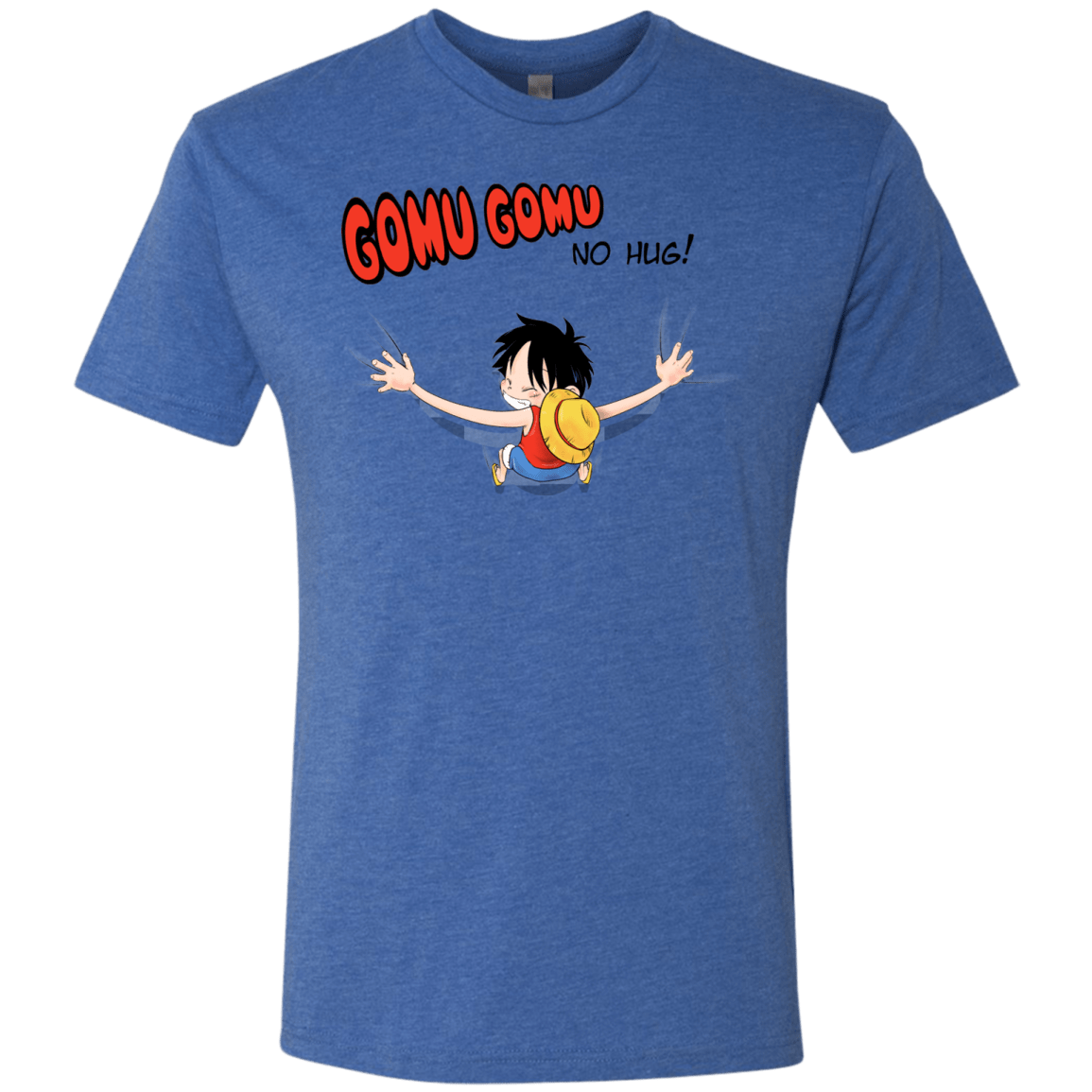 T-Shirts Vintage Royal / Small Gomu Gomu no Hug Men's Triblend T-Shirt