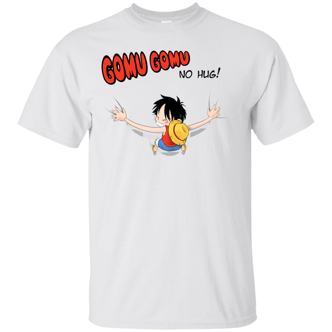 T-Shirts White / Small Gomu Gomu no Hug T-Shirt