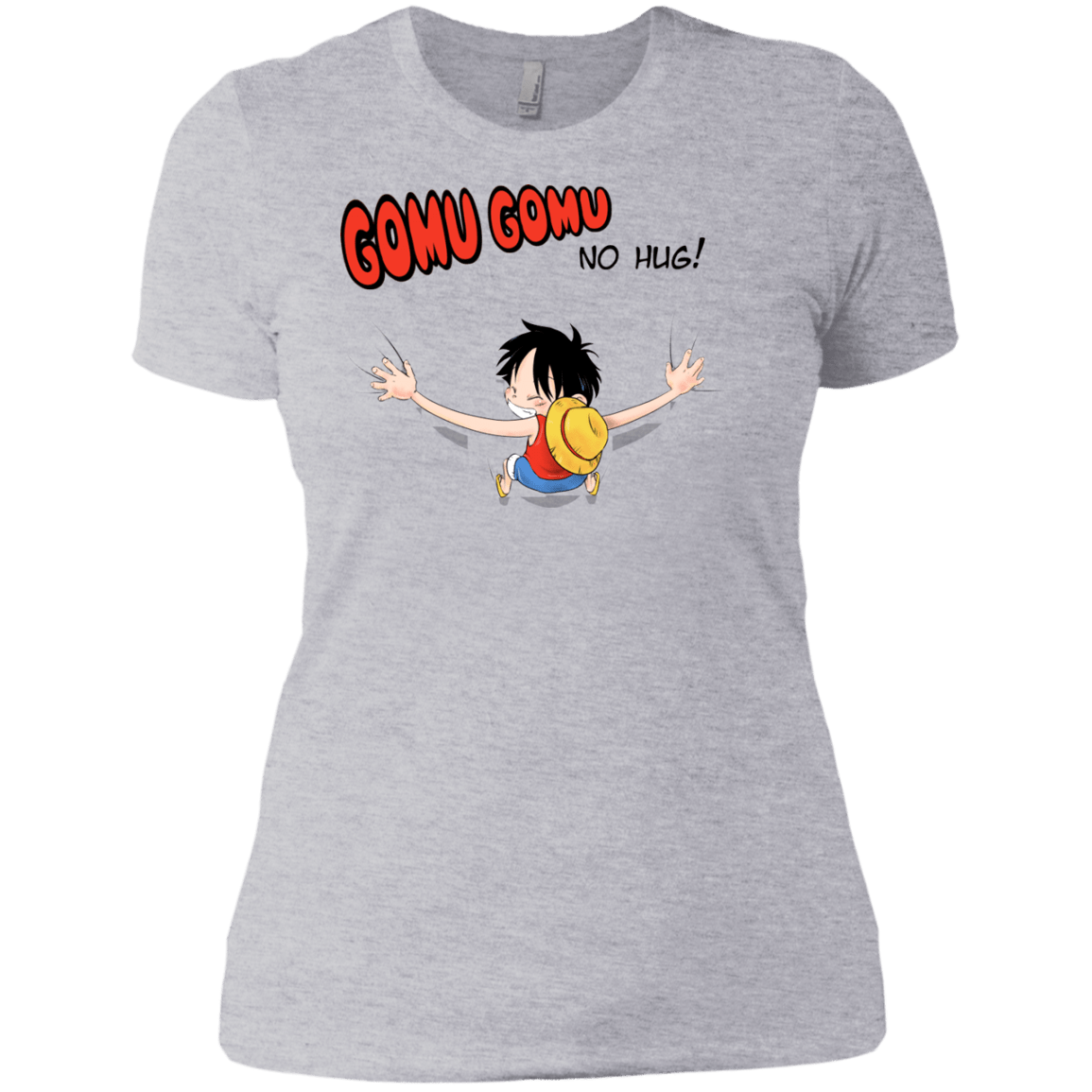 T-Shirts Heather Grey / X-Small Gomu Gomu no Hug Women's Premium T-Shirt